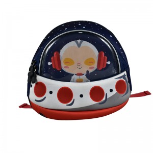 Neoprene Toddler σακίδιο αδιάβροχο ζώο κινούμενα σχέδια εκτύπωσης μίνι σχολείο ελαφρύς τσάντα ταξιδιού νεοπρένιο για μικρό κορίτσι αγόρι 2-6 χρόνια